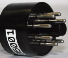 1x 1970s 6V6GT NANKING Bottom Square Getter Made in China Amplitrex Tested Tube