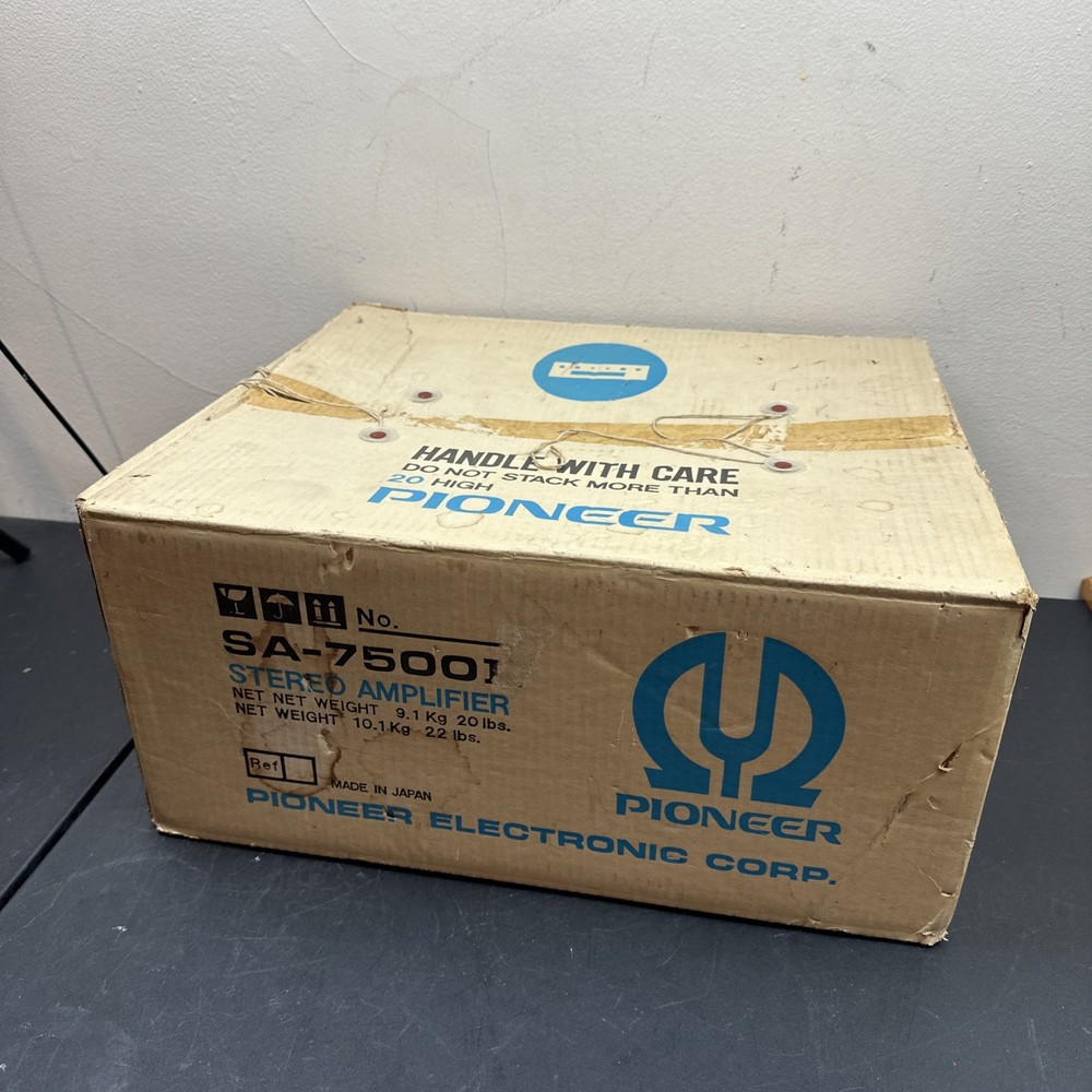 Vintage Pioneer SA-7500 II EMPTY BOX