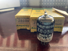Unused Vintage Amperex Z805U Vacuum Tube Nos Nib 3 Available