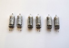 IN-8-2 6PCS Short Pins NIXIE TUBES 100% GARANTY WORKING IN8 IN-8 IN8-2