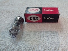 CBS 5BK7A VACUUM TUBE NOS BOX GUITAR AMP HAM TV PART VTG