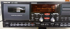 Vintage TASCAM CC-222 CD Recorder Cassette Deck