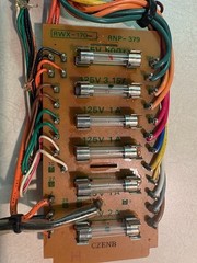 *OEM PART * Pioneer RT-707 701 Reel Tape Recorder FUSE BOARD ASSEMBLY RWX-170