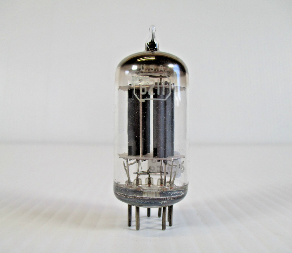 RCA 6211 Vacuum Tube Long Gray Plate Round Getter TV-7 Tested Strong
