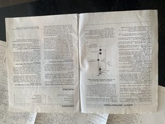 Vintage Pioneer SX-3700 Stereo Receiver Documents – Original