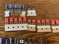 Pioneer PL-570 Speed Repair Kit Capacitors Turntable Recap Set (40 parts)