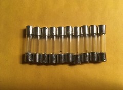 (10)7v-300mA-FUSE LAMP/QRX 3500 QRX 5500 QRX 6500 QRX7500 Sansui Original -7v.3A