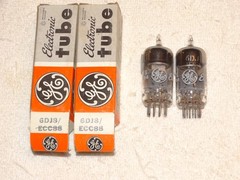 2 x 6DJ8 G.E. Tubes*NOS*NIB*Super Strong Matched Pair* #16