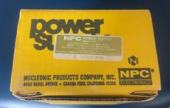 ** Vintage – NPC – Electronic Regulated POWER SUPPLY – Solid State – Model 102 *