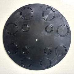 Sony Turntable Rubber Platter Mat Vintage 11 1/4&Prime; Very clean