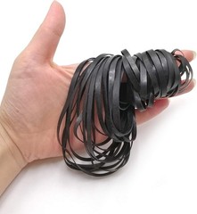 Cassette Recorder Belt 40-135mm Flat Rubber Drive Belts Pack of 50