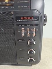 GE Superadio 7-2887A Am/Fm Wide Band Radio Long Range Hi Performance Super Radio