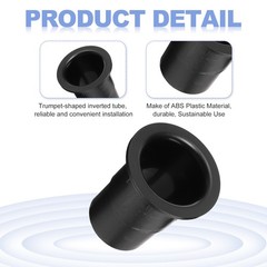 40mm x 55mm Speaker Port Tube Subwoofer Tube Bass Woofer Box 2pcs