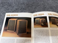 ⭐️Original Pioneer Speaker Dealer Brochure CS-63DX CS-99a CS-700g CS-500g & MORE