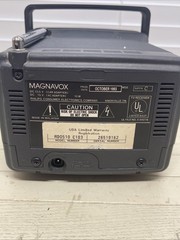 Vintage Magnavox RD0510 5&Prime; Color CRT TV RCA Input Retro w/ Power Adapter