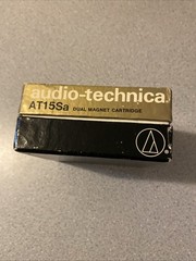 Audio Technica AT-15Sa Turntable Cartridge In Original Box,not Tested As Is