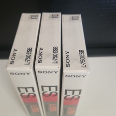 3x SONY ES L-750 Beta Tapes – Brand New Sealed – Free Shipping