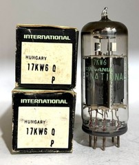 Sylvania (Hungary) 17KW6 PL508 Pentode Tube NOS/NIB (#107301)