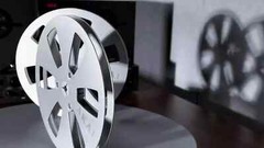 One Pair silvery TAPE REEL Akai 7&Prime; inch Light Metal Aluminum Take Up Reel