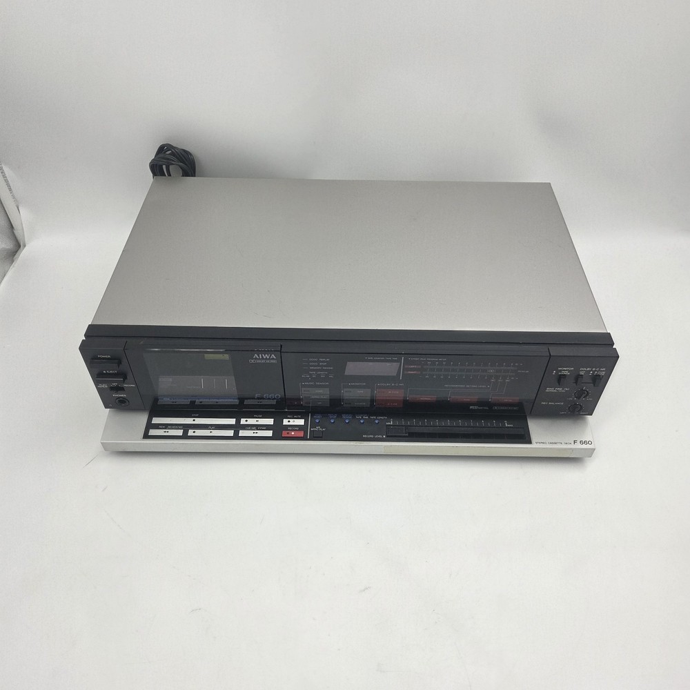 AIWA AD-F660 3head cassette deck DOLBY B,C Excellent Condition **READ**