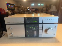 Vintage Pioneer A-8 Amplifier + T7 Tuner Gold Champagne Fresh Service! 90WPC🎶🔥