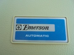 Vintage Emerson A-25A Swingmate Portable Record Player Works great..READ