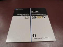 TDK LX 35/180BM Reel to Reel Tape 10.5&Prime; Metal Reel