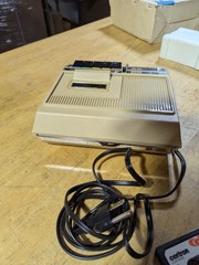 Audiotronics 148A Audio Cassette Recorder / Player 120VAC or DC Battery, Tested