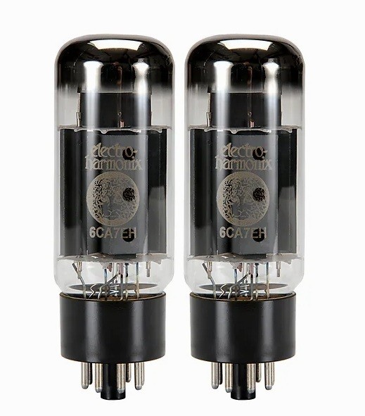 New 2x Electro Harmonix 6CA7 | Matched Pair / Duet / Two Tubes | EH | Free Ship