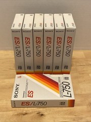 SONY ES L-750 Dynamicron BETA Standard Grade Video Cassette Lot of 7