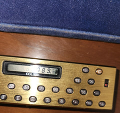 Rare Vintage Calculighter by Colibri Calculator Lighter NOS with Box & Papers