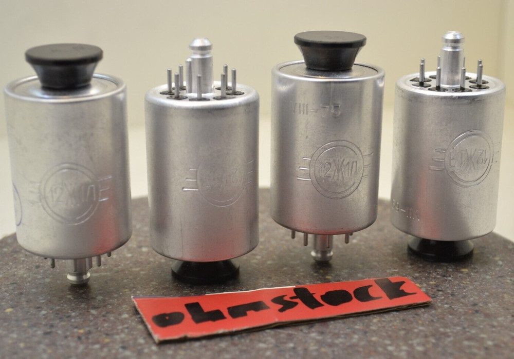 12J1L x 4pcs ( Equivalent RV12P2000 ) – HF universal pentode – NOS – TESTED!