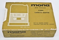 Vintage Mona MK-703SR 8 Track Player Stereo Cassette Adapter « Rew Stop Play »