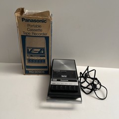 Vintage Panasonic RQ-309DS Portable Cassette Tape Player Recorder READ