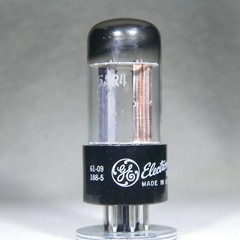 NOS/NIB GE GZ34/5AR4 O-Getter Rectifier Vacuum Tube Made in USA 1961