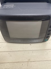 Vintage Magnavox RD0510 5&Prime; Color CRT TV RCA Input Retro w/ Power Adapter