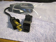 Generic Replacement Power Cord Reel to Reel 2 Prong « AC POWER IN » Socket TEAC A-