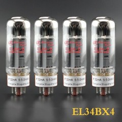 4PCS Shuguang EL34-B Electron Tube Paired Audio Vacuum Tube Replace 6CA7 tps