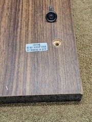 Akai GX-625 GX625 Reel To Reel Player Recorder Parts Side Cover Panel Wood