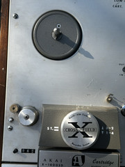 Akai X-1800SD Cross Field Reel to Reel 8-Track Recorder Parts Repair Untested