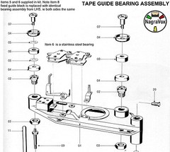 REVOX TAPE REPAIR UPGRADE KITS & SPARES eg – A77, B77, PR99, A700, C270