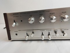 Hitachi IA-600 Amplifier Vintage Audio 1970s Tested Works *W5115