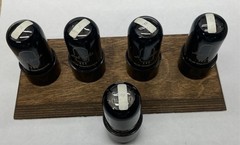 Vacuum Tube 6V6, Matched Set of 5, SLM Electronics Hot Rod, Tested