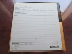 VINTAGE Maxell XL-II « EE » 35-180 Reel Tape LP 10&Prime; Metal Reel 3600ft Original Box
