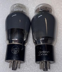 Matched Pair RCA Radiotron 6L6G Vacuum Tubes Amplitrex Tested NOS #1