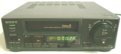 SONY EV-C40 VIDEO 8MM VCR DECK WORK GREAT FOR 8MM TAPE TO TRANSFER VIDEO TO DVD