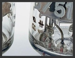 2 x NOS Siemens Halske 5751 12AX7 ECC83 Sealed Audio Triode Tubes Vintage Hi-Fi