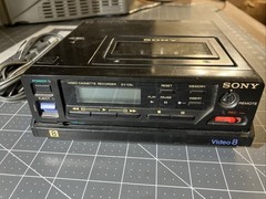 Vintage Sony EV-C8U Video Cassette Recorder And Player PARTS ONLY