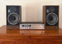 AR-18s Speakers + HH Scott 438A Amplifier : A classic combo from the 1980&rsquo;s