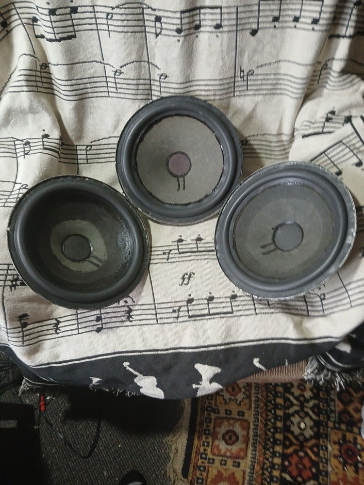 VINTAGE ACOUSTIC RESEARCH AR-2AX 10 INCH WOOFER, CHOICE OF 1, 2 OR ALL 3